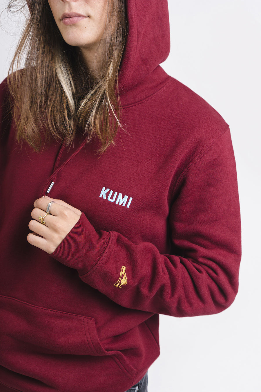 Airplane Hoodie Burgundy