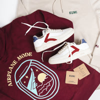 Airplane Hoodie Burgundy