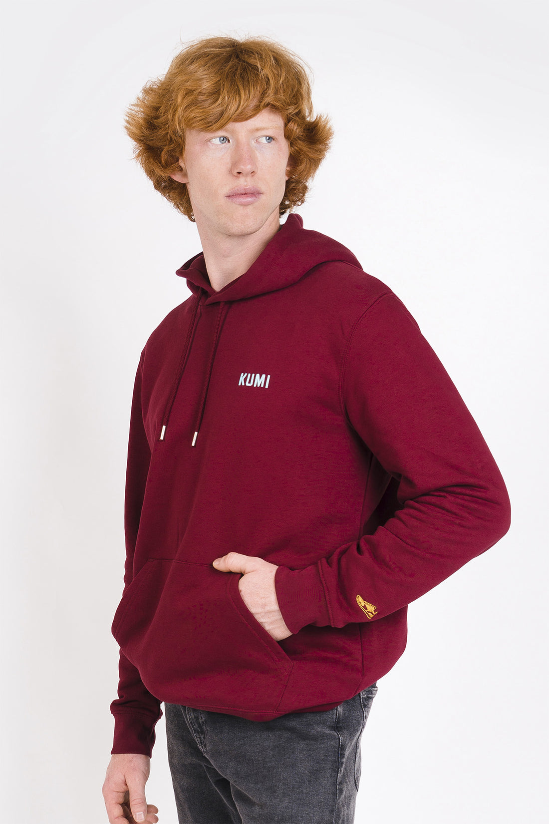 Airplane Hoodie Burgundy