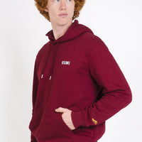 Airplane Hoodie Burgundy